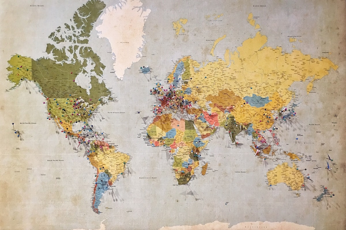 Logistics map and international coordination
